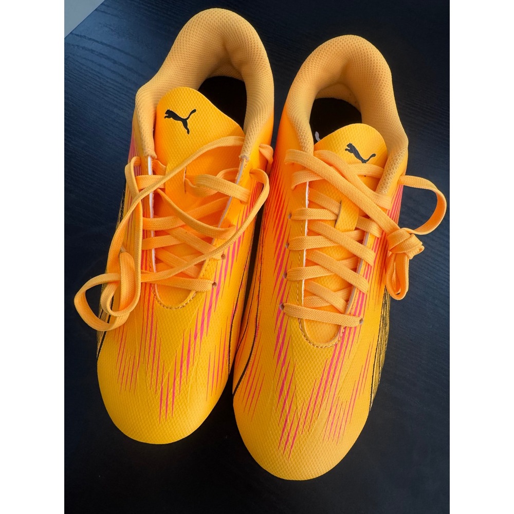 Puma Ultra Women 5 Soccer Cleats Orange Pink FG 107775-03 Athletic Shoes